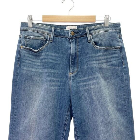 Driftwood Royce Straight Leg Jeans Size 31 Gemini Medium Wash High Rise Denim - Picture 5 of 13